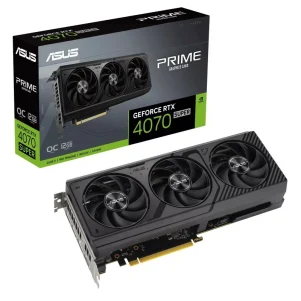PLACA DE VIDEO 12GB RTX 4070 SUPER ASUS PRIME OC O12G D6X