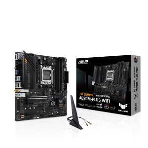 MOTHERBD ASUS AM5 TUF GAMING A620M-PLUS WIFI M-ATX
