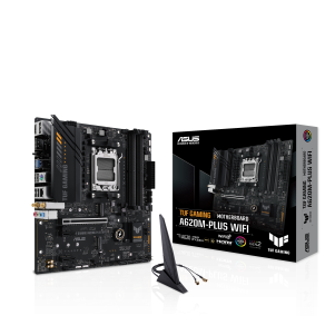 MOTHERBD ASUS AM5 TUF GAMING A620M-PLUS WIFI M-ATX