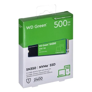 DISCO SSD M.2 NVME 500GB WESTERN DIGITAL GREEN SN350