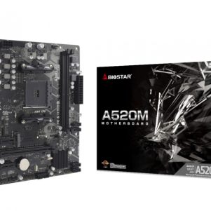 MOTHERBD BIOSTAR AM4 A520MH 3.1 BOX M-ATX