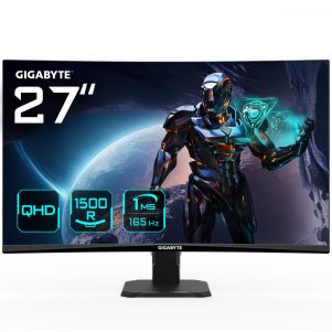 MONITOR 27 GIGABYTE GS27QC GAMING QHD 165HZ HDMI