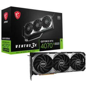PLACA DE VIDEO 16GB RTX 4070 TI SUPER MSI VENTUS 3X OC