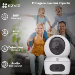 CAMARA IP 4MP EZVIZ H7C DUAL LENS CAM 2K+ INTERIOR - Imagen 4