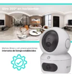 CAMARA IP 4MP EZVIZ H7C DUAL LENS CAM 2K+ INTERIOR - Imagen 3