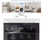 CAMARA IP 2MP EZVIZ H6C 4MM 360 INTERIOR - Imagen 3