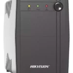 UPS Hikvision DS-UPS1000-X 1000VA 600W Mini-Tower con AVR y 6 salidas AC vista frontal