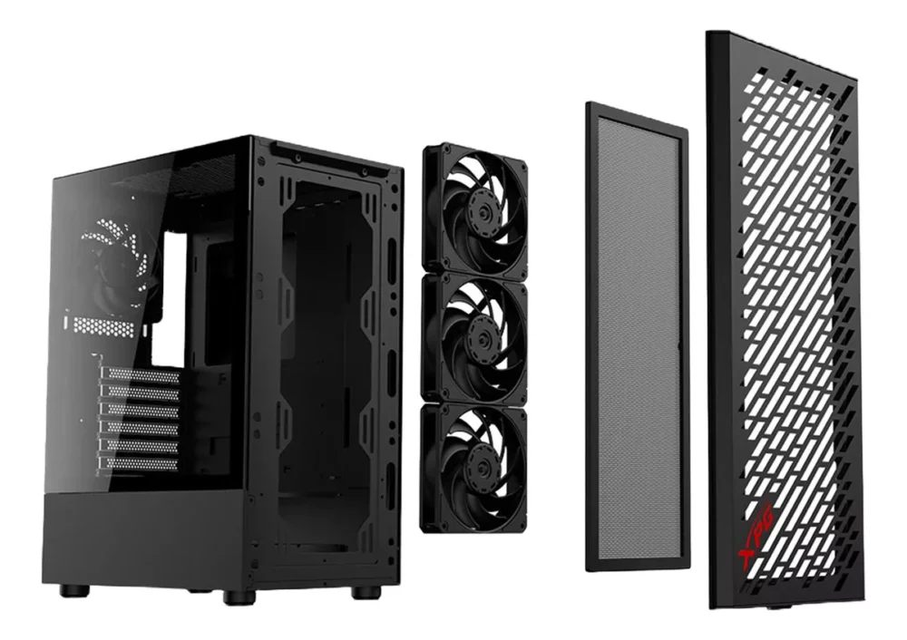 GABINETE ADATA XPG VALOR AIR PLUS NEGRO FANS ARGBX4 - Imagen 5