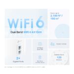 SISTEMA MESH TP-LINK DECO X10 (2-PACK) AX1500 - Imagen 2