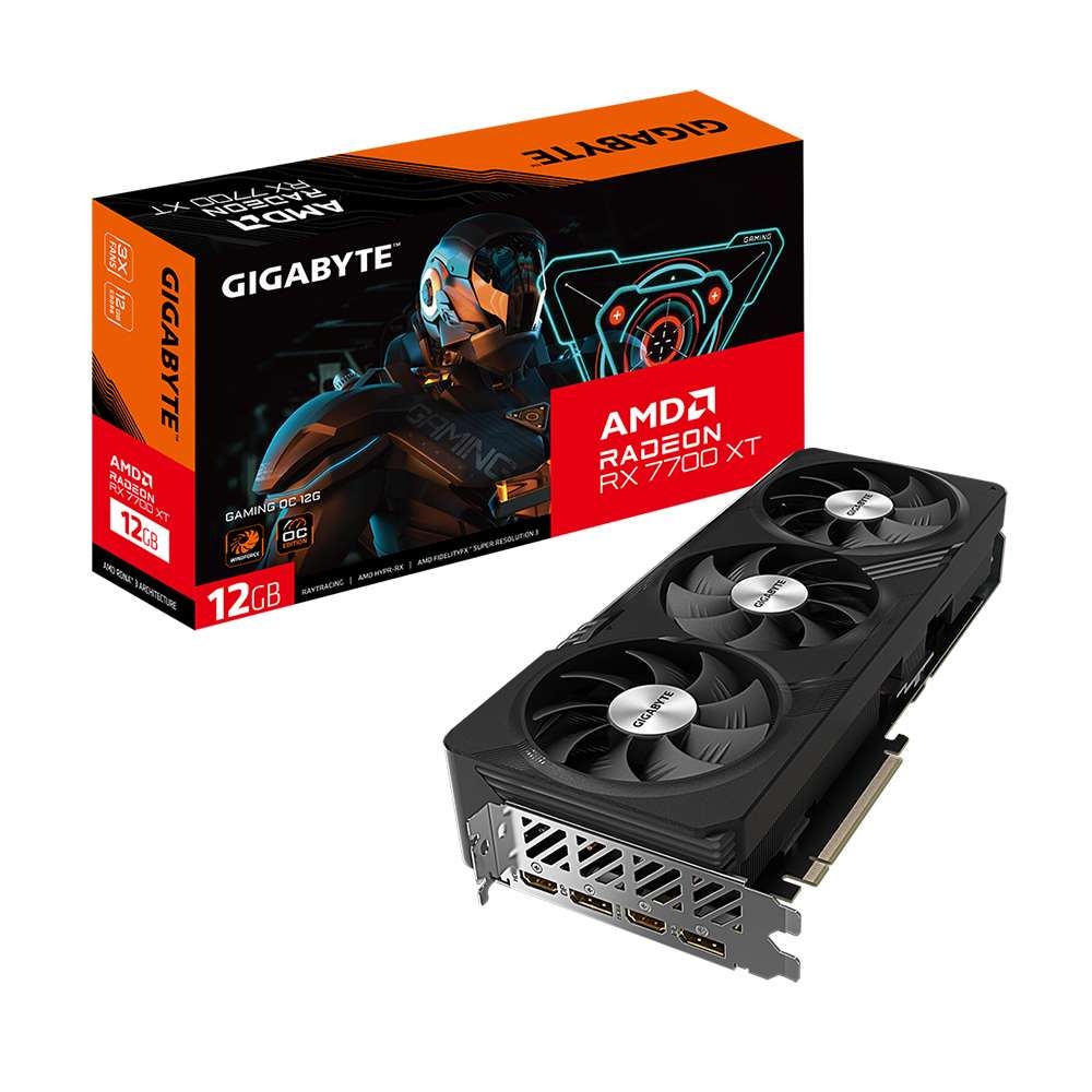 PLACA DE VIDEO 12GB RX 7700XT