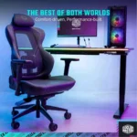 SILLA GAMER COOLER MASTER HYBRID ERGO GAMING BLACK - Imagen 5