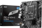 tarjeta madre MSI PRO B760M-E DDR4