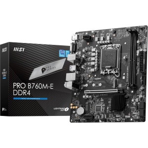 MOTHERBD MSI S1700 PRO B760M-E DDR4 BOX M-ATX