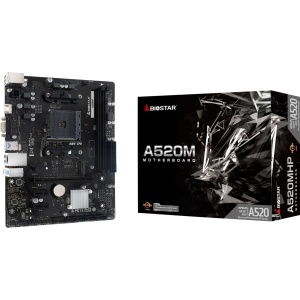 MOTHERBD BIOSTAR AM4 A520MHP BOX M-ATX