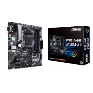 MOTHERBD ASUS AM4 PRIME B450M-A II BOX M-ATX