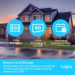 CAMARA IP CLOUD TP-LINK TAPO C500 PTZ EXTERIOR 360 - Imagen 3