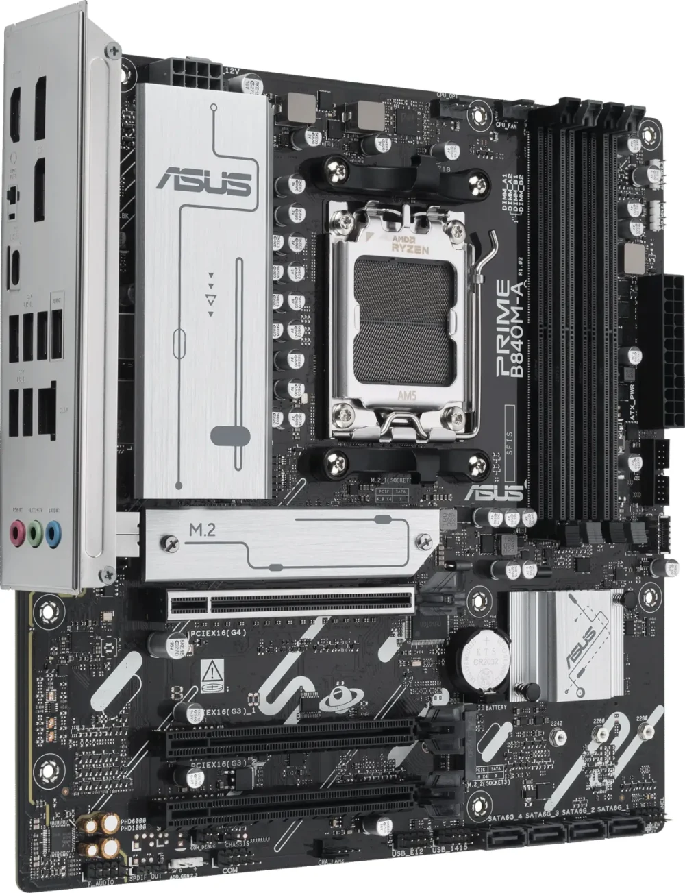 MOTHERBD ASUS AM5 PRIME B840M-A DDR5 BOX - Imagen 5