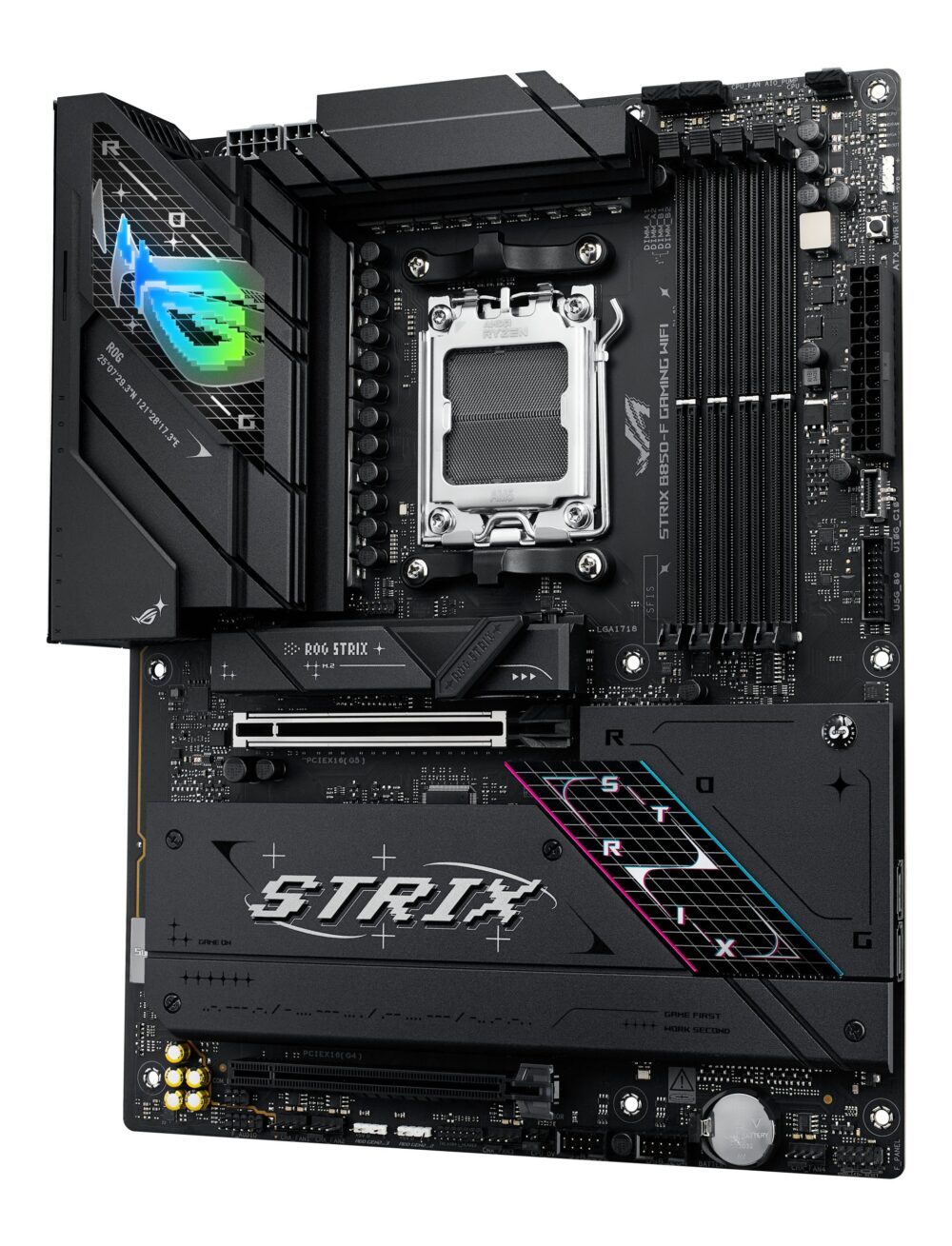 MOTHERBD ASUS AM5 ROG STRIX B850-F GAMING WIFI DDR5 BOX - Imagen 9