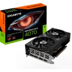 PLACA DE VIDEO 12GB RTX 4070 GIGABYTE WINDFORCE 2X OC V2 12GB