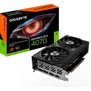 PLACA DE VIDEO 12GB RTX 4070 GIGABYTE WINDFORCE 2X OC V2 12GB
