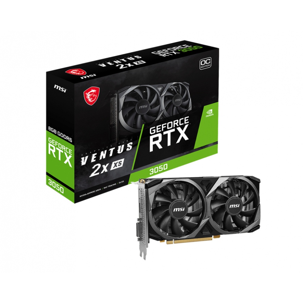 MSI RTX 3050 Ventus 2X XS 8G OC