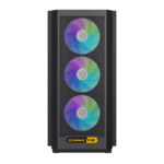 GABINETE GAMEMAX F46 BK 4*FAN ARGB ATX - Imagen 7