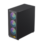 GABINETE GAMEMAX F46 BK 4*FAN ARGB ATX - Imagen 5