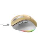 MOUSE GENIUS ERGO 9000S PRO 2.4GHZ+BT MADERA - Imagen 3