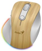 MOUSE GENIUS ERGO 9000S PRO 2.4GHZ+BT MADERA