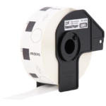 ROLLO ETIQ BROTHER DK1218 24MM REDONDA 1000 ETIQ - Imagen 5