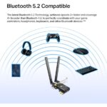 PLACA RED PCI-E TP-LINK ARCHER TX55E WIFI 6 BLUETO - Imagen 3
