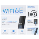 PLACA RED USB TP-LINK ARCHER TXE50UH AXE3000 HG - Imagen 4