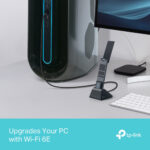 PLACA RED USB TP-LINK ARCHER TXE50UH AXE3000 HG - Imagen 6