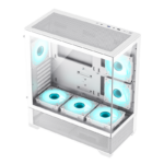 GABINETE GAMEMAX VISTA AW 6*FAN ARGB E-ATX BLANCO - Imagen 4
