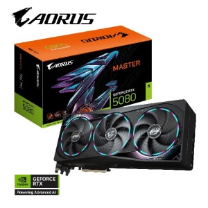 PLACA DE VIDEO 16GB RTX 5080 GIGABYTE AORUS MASTER 16GB