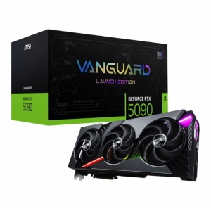PLACA DE VIDEO 32GB RTX 5090 MSI VANGUARD SOC LAUNCH E 32G