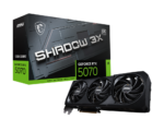 En primer lugar, la MSI GeForce RTX 5070 12G SHADOW 3X OC