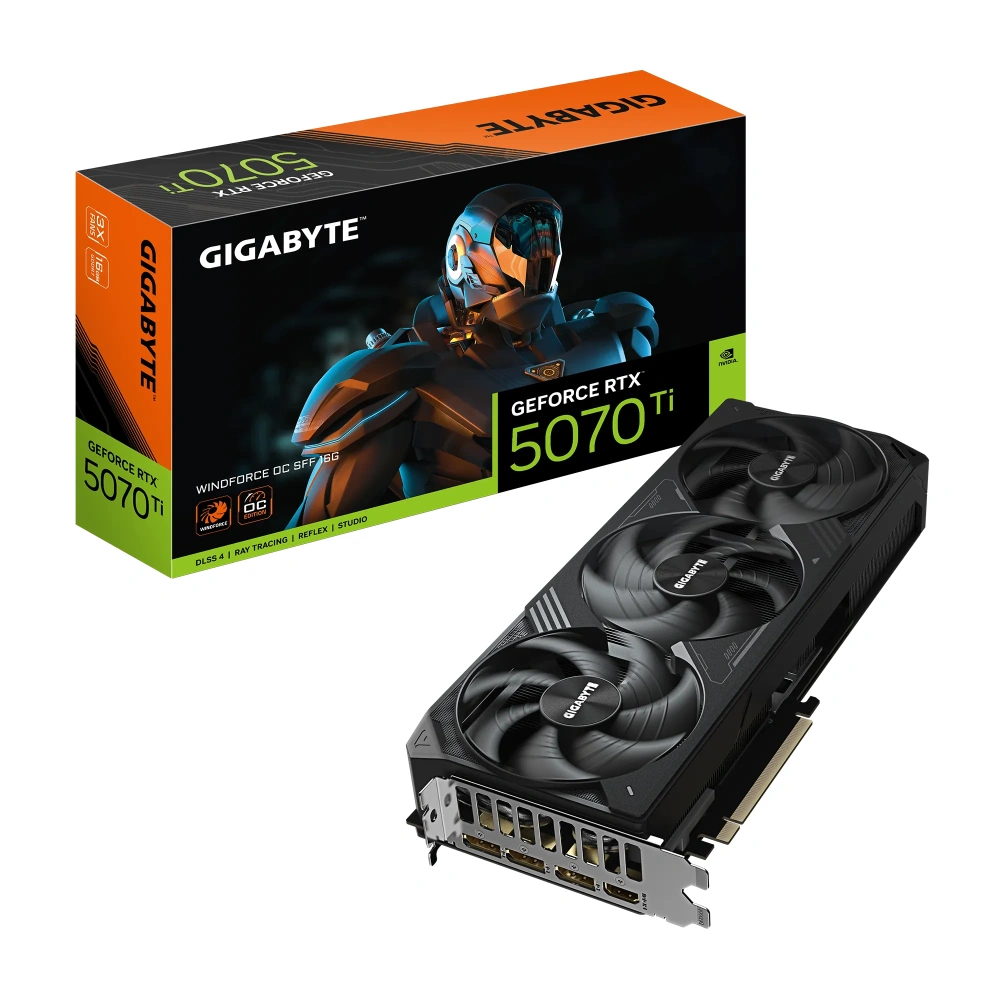 "¡Descubre la potencia y eficiencia de la Gigabyte RTX 5070 Ti!"