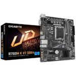 MOTHERBD GIGABYTE S1700 B760M K V2 DDR4 BOX M-ATX