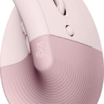 Logitech Lift Vertical Wireless Rosa