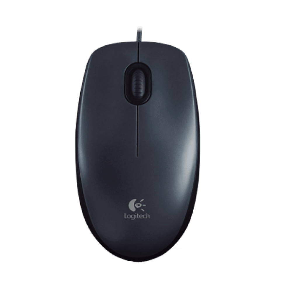 Mouse con Cable Logitech M100 - Negro