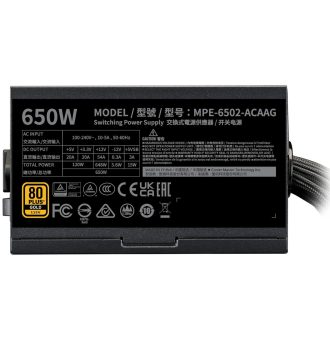 FUENTE 650W COOLER MASTER 80+ GOLD V2 2