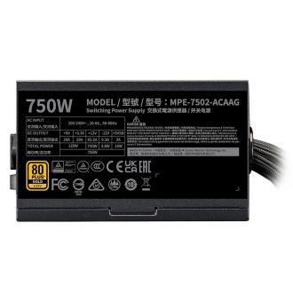 FUENTE 750W COOLER MASTER 80+ GOLD V2 2
