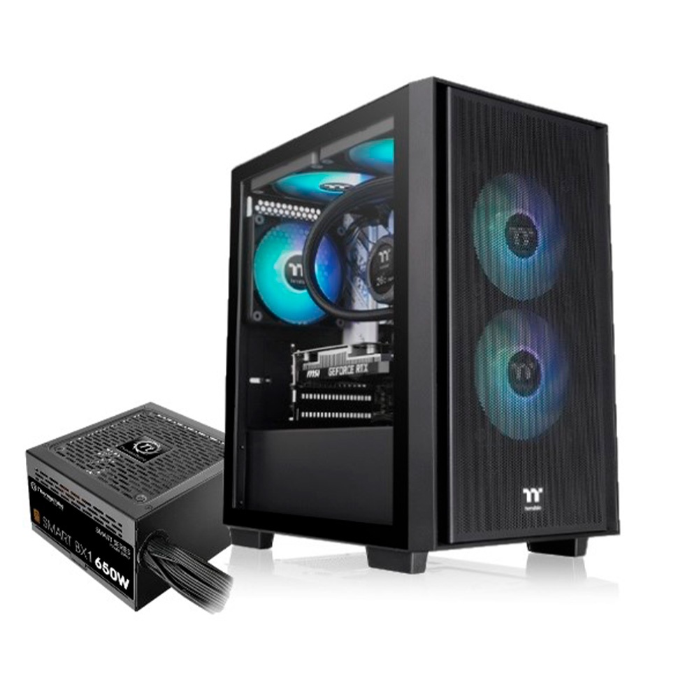 Gabinete Thermaltake Versa H16 TG ARGB
