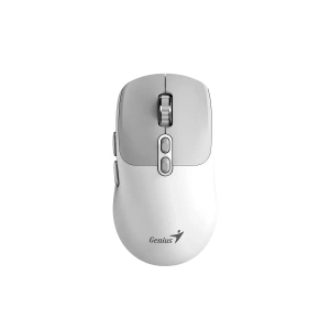 MOUSE, GENIUS, NX-8080S ,2.4GHZ+,BT SILENC WHITE+GREY