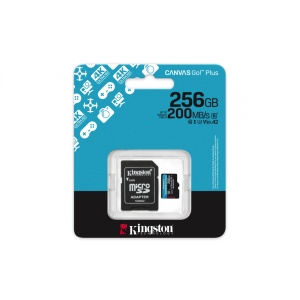 Micro SD 256GB Kingston Canvas Go Plus