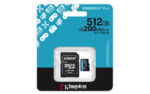 Micro SD 512GB Kingston Canvas Go Plus