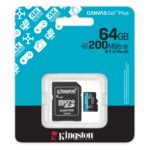 Micro SD 64GB Kingston Canvas Go Plus