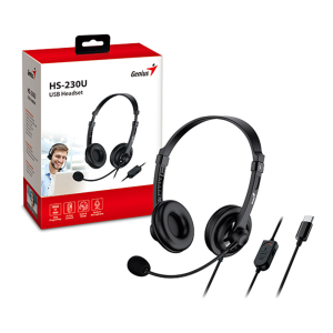 auriculares genius hs-230u usb