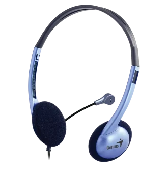 auriculares microfono genius hs-02b pc single jack
